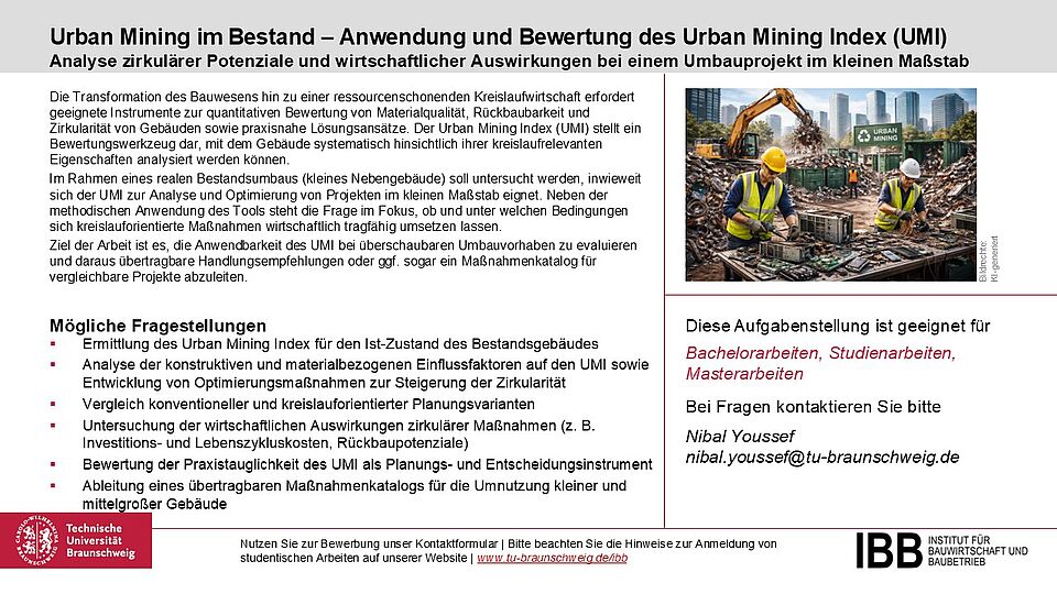 Urban Mining im Bestand