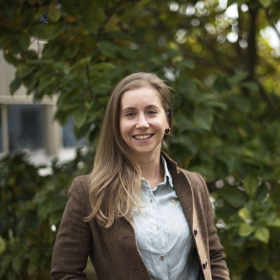 Das Bild zeigt Alumna Juliane Kuklik.