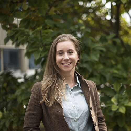 Das Bild zeigt Alumna Juliane Kuklik.