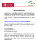 Job offer SAM doctoral fellowship