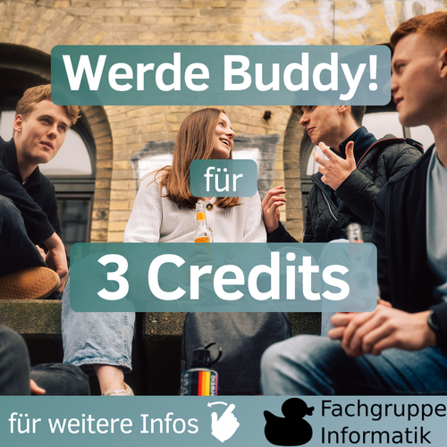 Werde Buddy! für 3 Credits