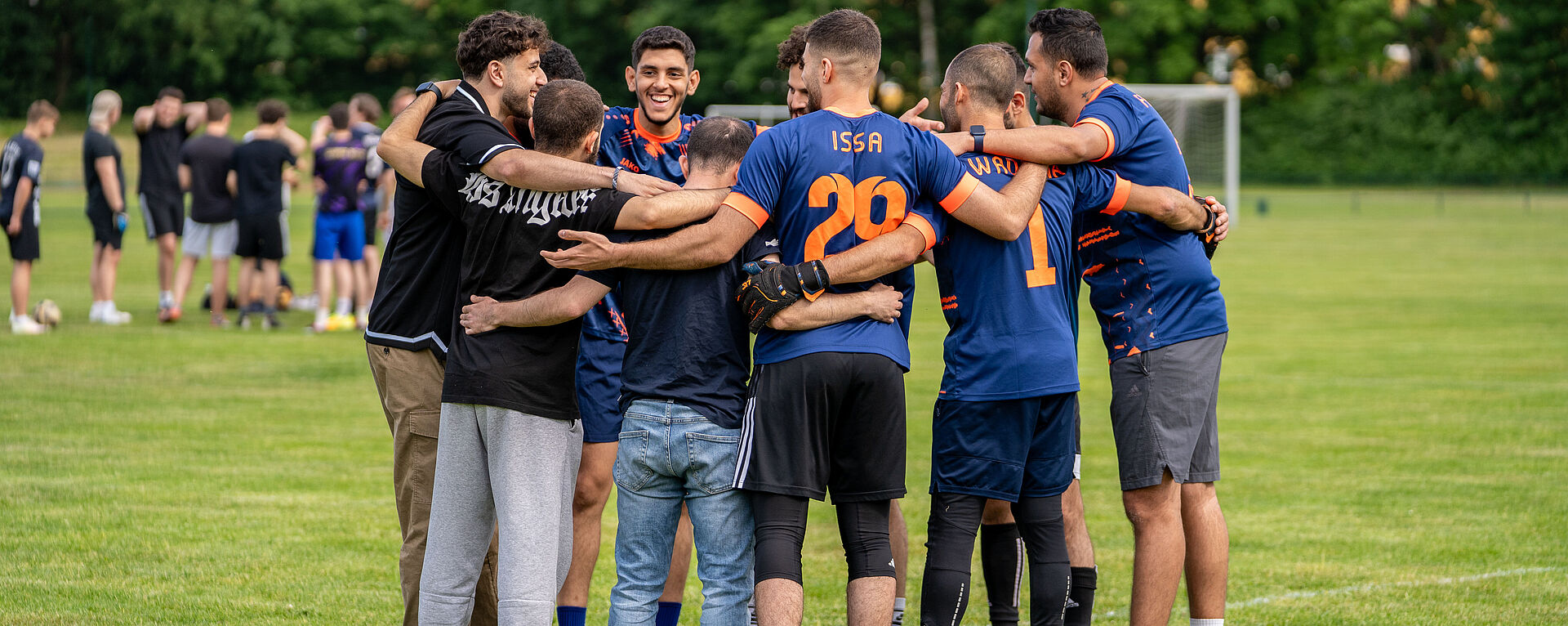 Fußball Uniliga Teamfoto