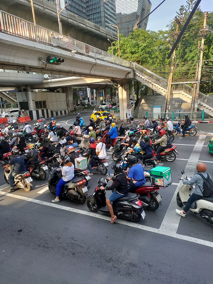 Verkehrsexkursion Bangkok