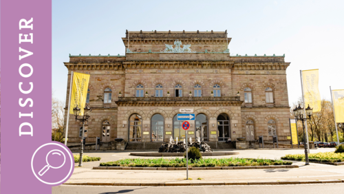 Blick von außen auf das Staatstheater in Braunschweig