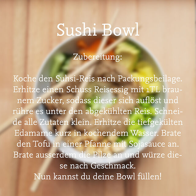 TU BS HEALTH4YOU Sushi Bowl