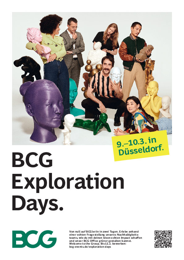 BCG Exploration Days Düsseldorf 09.10.03.2023