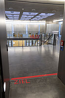 Fast am Ziel: Ziellinie