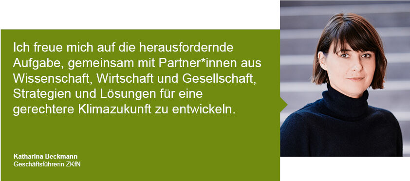Zitat Geschäftsführerin ZKfN
