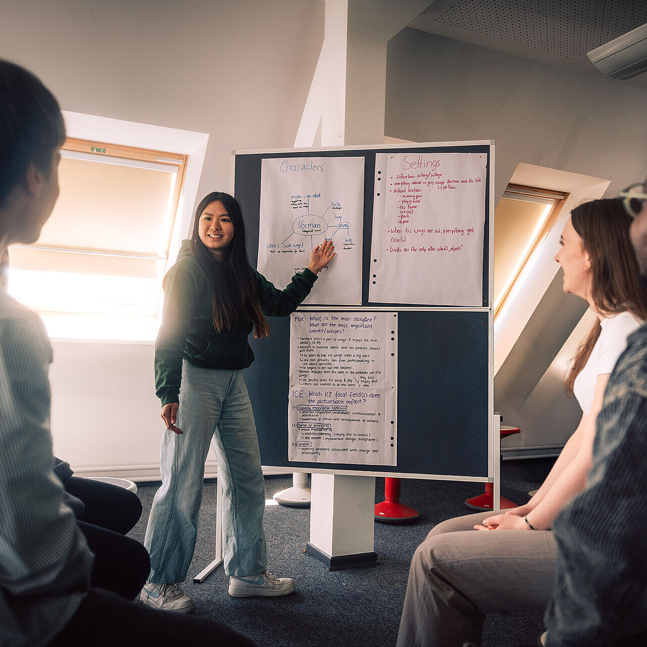 Studierende in Lehr- und Lernsituation