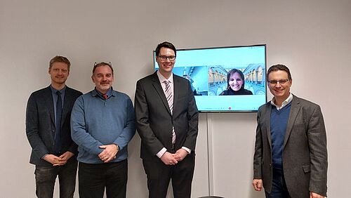 Foto des Prüfungskomitees Promotion Fahrendorf