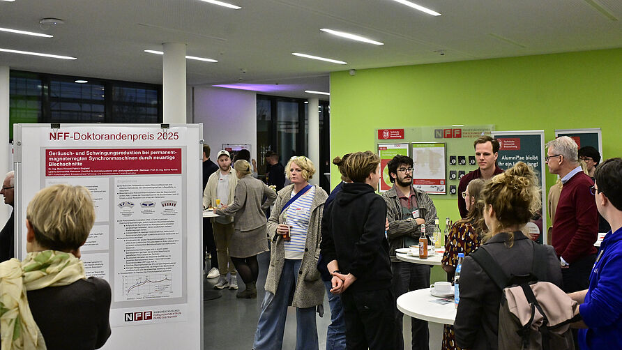 Verlehung des 6. NFF-Doktorandenpreis am 11.1.2025 in Braunschweig: Präsentation der Themen von KandidatInnen auf Postern
