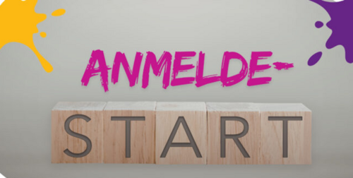 Grafik Anmeldestart