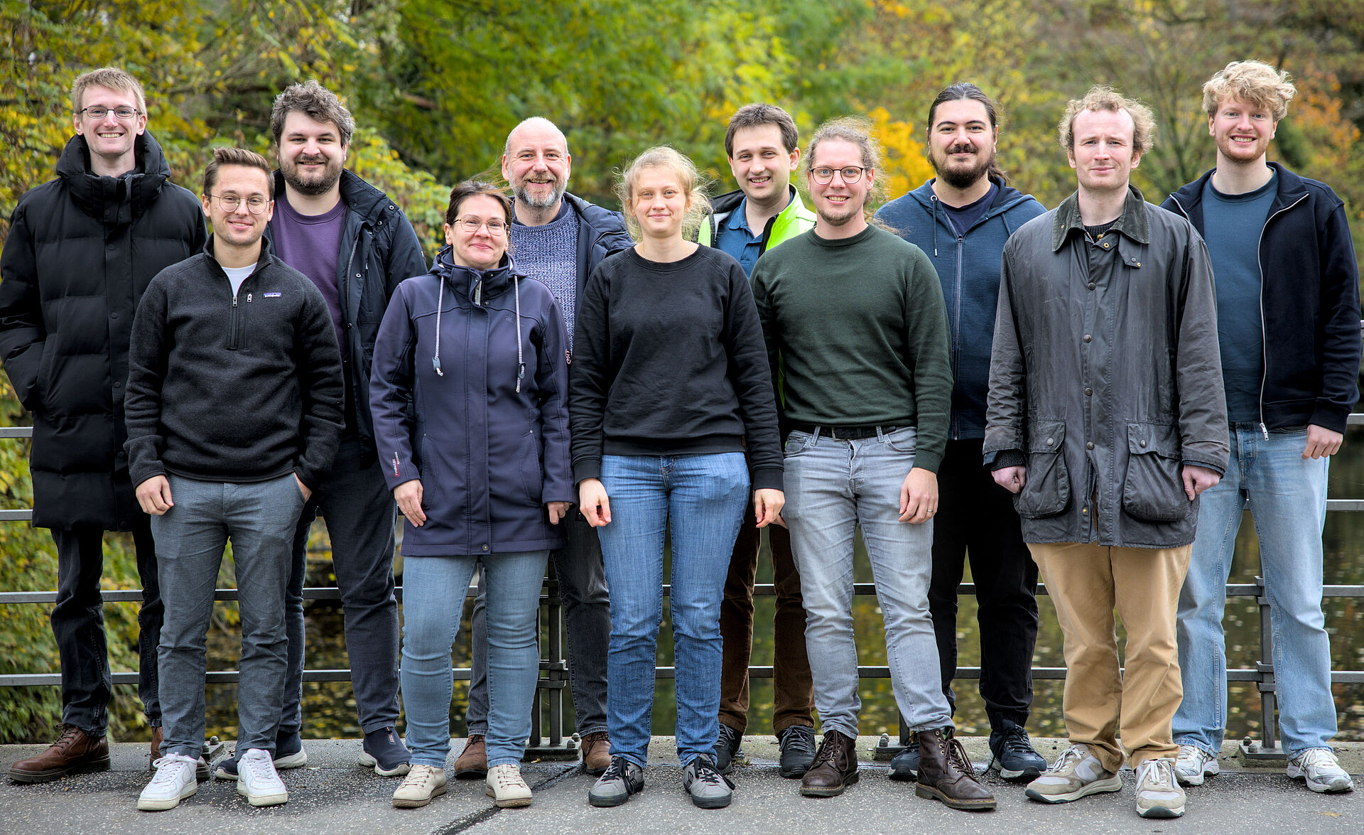 Ein Bild von den Mitgliedern des Instituts.