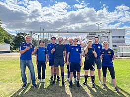 Gruppenbild vom Fussballtunier 2022