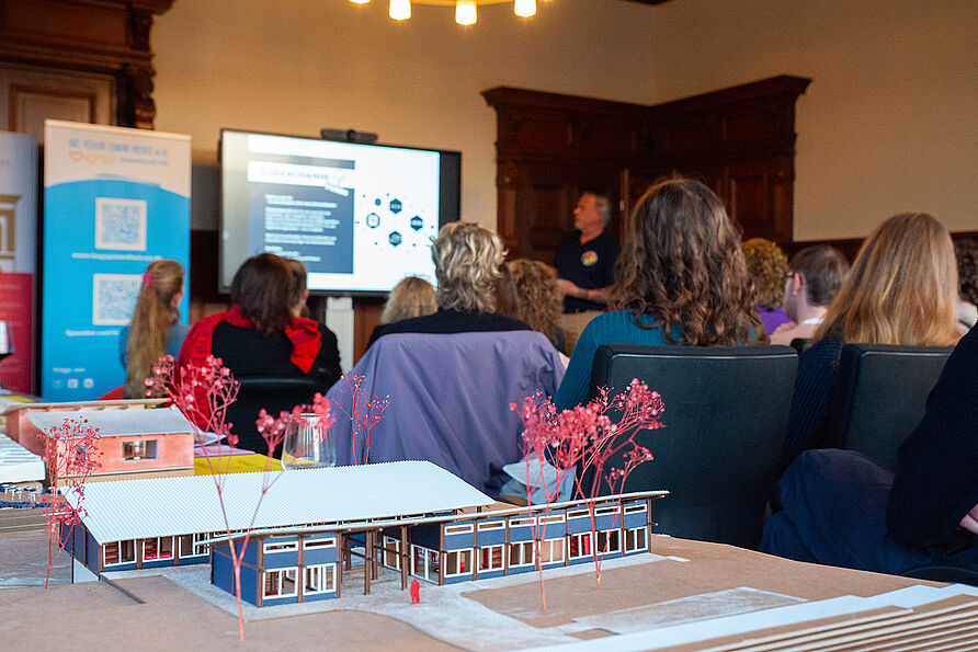 Die Studierenden stellten ihre Modelle im Haus der Stiftungen in Braunschweig aus. 
