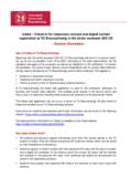General guide for the Intake web application