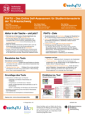Poster vom Tag der Lehre: [Fit4TU – Das Online Self-Assessment für Studieninteressierte der TU Braunschweig]