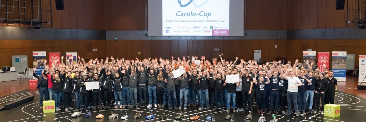Abschlussfoto Carolo-Cup 2019 