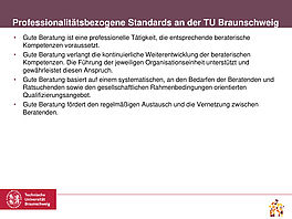 BeN Qualitätsstandards 6