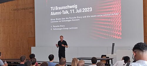 Oliver Blume - Alumni Talk