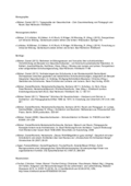 Schriftenverzeichnis und Verzeichnis der Vorträge von Dr. Blömer