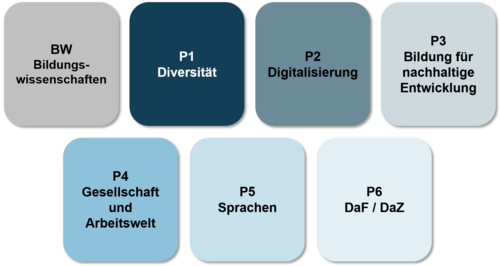 Profilmodule 2-Fächer-Bachelor Fachwissenschaft