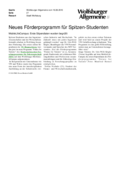 Förderprogramm