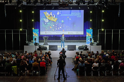 Buchmesse Leipzig 2025, Bekanntgabe der nominierten Bücher zum Deutschen Jugendliteraturpreis 2025, Arbeitskreis für Jugendliteratur e.V.