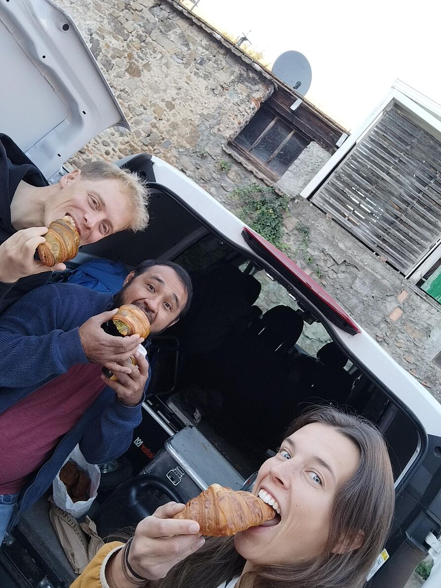 Isodrones/TEE Probenahme Frankreich