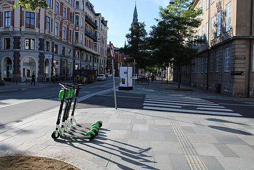 Strassenraumgestaltung in Dänemark