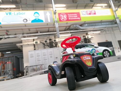 Bobbycar im NFF-Technikum