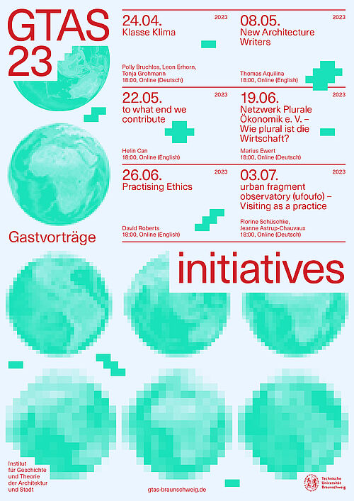 Initiatives - Plakat Gastvorträge