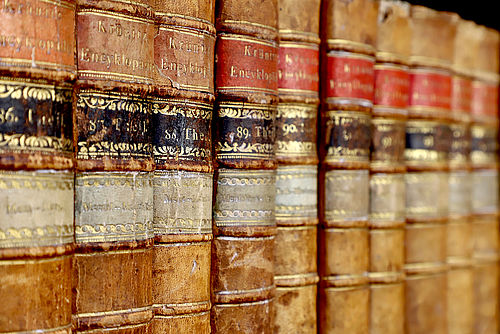 Historical books in the University Library