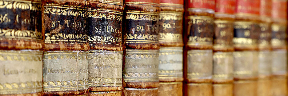 Historical books in the University Library