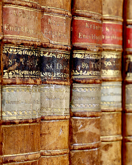 Historical books in the University Library
