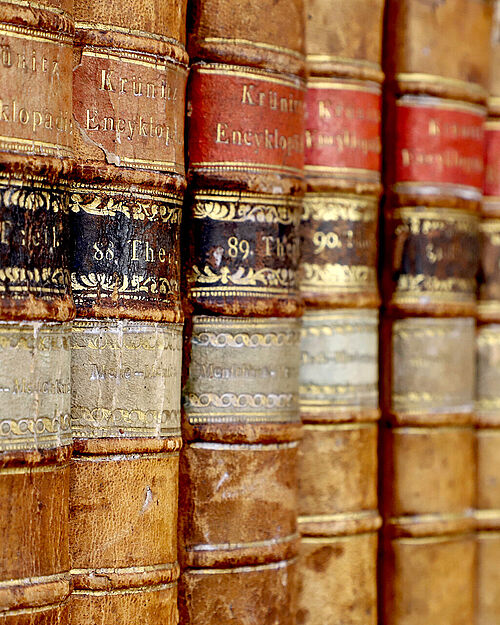 Historical books in the University Library