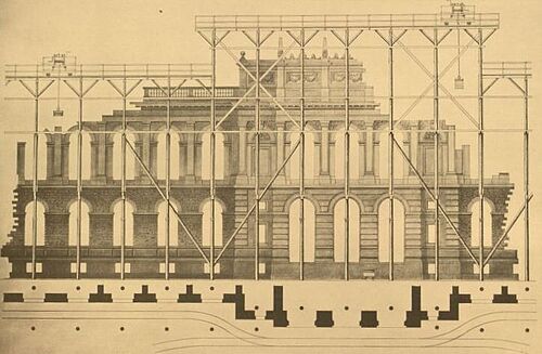Historischer Plan Altgebäude