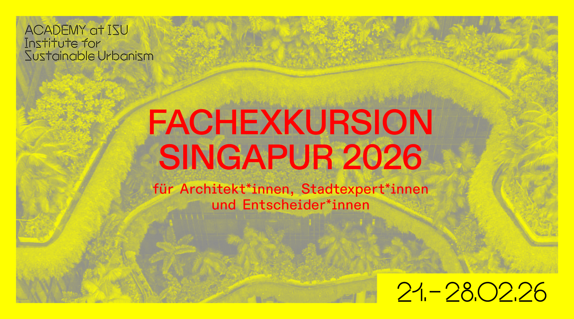 Fachexkursion Singapur 2026