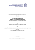 [Translate to English:] Besonderer Teil der Prüfungsordnung Bachelor Wirtschaftsingenieurwesen Elektrotechnik vom 10. Juli 2009