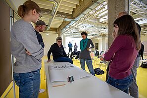 #SdZ23 Arbeitsphase innerhalb der Session "die gesunde Stadt"