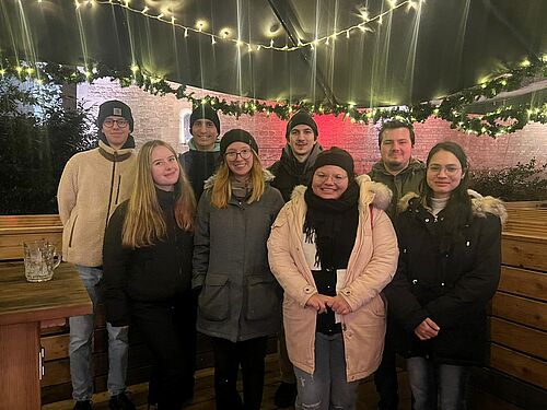 PuckerLab at Christmas market 2023