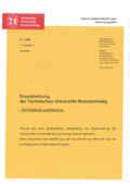 Grundordnung der TU Braunschwegi