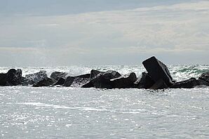Rocky breakwater