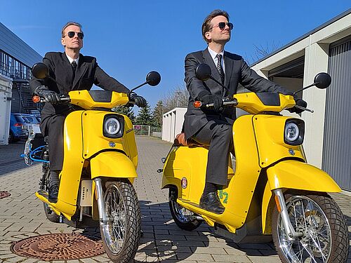 Moderatoren Marc Fischer und Martin Buchholz