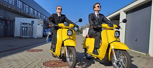 Moderatoren Marc Fischer und Martin Buchholz