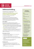 Hiwi - Kommunikation & Marketing: z.B. Gestaltung, Webseite, Videoproduktion