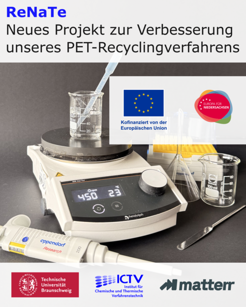 ReNaTe: Neues Projekt zur Verbesserung unseres PET-Recyclingverfahrens