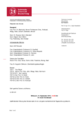 Tagesordnung