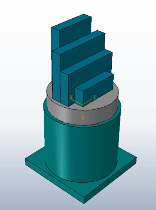 Lamellenpaket 3D Ansicht