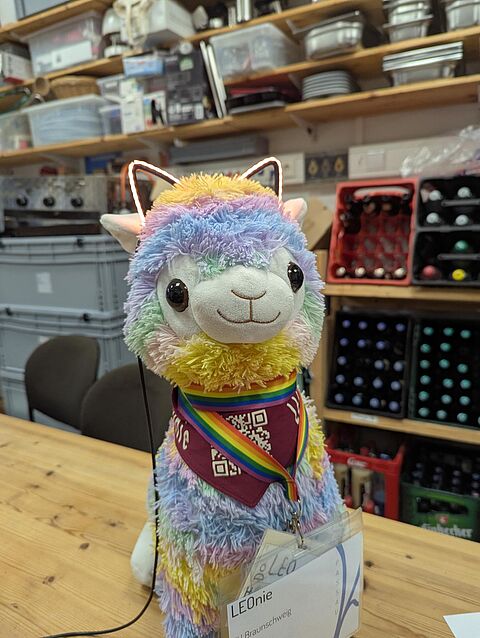 Leonie mit rgb Katzenohren